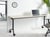 Bureau pliable Panneau de particules mélaminé (MFC) Marron clair CAVI - Beliani