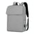 Sac À Dos Ordinateur Léger Grande Capacité Avec Port USB Et Bretelles Confortables Gris YONIS