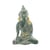 Statuette Bouddha Varada Mudra en Laiton Vert antique 7,5 cm - Omsaé