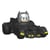 DC Comics - Figurine Bitty POP! Batman w/Batmobile 2,5 cm - Funko