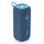 Enceinte Bluetooth Portable 3D Stéréo Subwoofer LED Multicolore Anti-Poussière Autonomie 3h Bleu YONIS