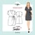 Patron Craftine Robe Tonka - Format Papier