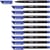Lot de 10 marqueurs permanents pointe fine 0,4 mm - STABILO - OHPen - Bleu