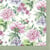 4 serviettes en papier découpage collage 33 cm TABLEAU DE FLEUR ROSE F 218