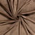 Tissu Velours d'ameublement extensible Acéa uni Camel