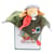 Aneth la vache – doudou plat - Doudou et Compagnie - Rouge