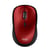 Trust Souris sans Fil avec Bouton Silencieuse YVI ECO Rouge