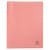 Protège-documents en polypropylène semi rigide Chromaline Pastel 80 vues - A4 - Corail - x 10 - Exacompta