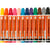 Feutres Textile, trait 2-4 mm, ass. de couleurs, 12 pièces/ 1 Pq.