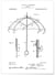 Affiche Brevet Parapluie | A3 : 29,7x42cm