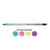 Crayon graphite HB avec embout gomme coloris pastel Milan