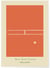 Affiche Tennis Élégante : New York Tennis Association | A3 : 29,7x42cm