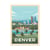 Affiche 50x70 cm - Denver - Olahoop Travel Posters