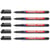 Lot de 5 marqueurs permanents - EDDING - Pointe extra fine 0,3 mm - Noir