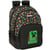 Sac à Dos Minecraft Creeper TNT 42 CM - 2 compartiments