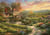 Puzzle 2000 pièces - Thomas Kinkade - Dans le Vignoble - Schmidt Spiele