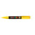Lot de 12 marqueurs peinture pointe conique extra-fine 0,7 - 1 mm - POSCA PC1MC - Jaune paille