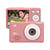 Appareil Photo Numérique 4K HD Avec Zoom 18x Et Écran 2.88 Pouces Pour Enfants Rose 2 YONIS