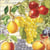 Lot de 4 serviettes en papier découpage collage 33 cm FRUIT D AUTOMNE