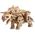Puzzle 3D en bois - UGEARS - Triceratops - 400 pièces - Bois - 34 x 14 x 11 cm
