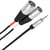 Câble micro Plugger Câble Y mini-Jack mâle stéréo - XLR mâle 3b 2m Touring