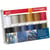 Gütermann creativ Set de fil à coudre avec 12 bobines fil jeans professionnel Denim 100 m dans des coloris typiques pour coutures jeans