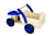 Porteur naturel et bleu - New Classic Toys