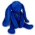 Peluche Lapin Méloé bleu électrique 37 cm