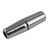 Fermoir magnétique Olive, argent, 28x8mm, pour ruban 4mm, 1 pce
