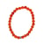 Bracelet Cornaline Perles rondes 6 mm - Omsaé