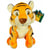 Peluche disney tigre shere khan 27 cm - doudou licence collection livre de la jungle - SIMBA