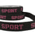 Bobine 20m élastique sport irisé 32mm Rose framboise