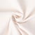 Tissu Lin d'ameublement toucher velours et envers antidérapant uni Blanc chiné