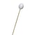 Baguettes rondes en hêtre 8mm ø, sans noeufs, longueur 1 m - 25 pièces