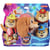 La super pat patrouille le film : chienne liberty qui s'étire et la pat patrouille junior - peluche licence paw patrol - spin master - 20143564