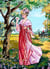Canevas antique La lettre 45x60cm