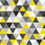 Graine Créative - Serviette Triangles yellow/black 20 pièces