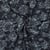 Tissu Jacquard Jean Denim Fleuris Rosyelle sur fond Bleu nuit