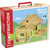 Maison en rondins 175 pièces - jeujura - 8049 - jeu construction en bois