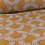 Tissu Jacquard  Zama sur fond Jaune or