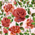 Lot de 4 serviettes en papier découpage collage 33 cm ROSE ORANGE ROUGE F 206