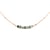 Collier Piana en pierres Agate Aquatique - Sloya