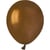 50 Ballons Marron Mat Ø13cm