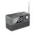 Enceinte Bluetooth 5.3 Rose Radio Réveil LED Chargeur Sans Fil 15W