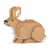 Lapin beige Taille standard | JEKCA | 14 ans et +