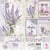 12 papiers scrapbooking carterie 30 x 30 cm CIAO BELLA MORNING IN PROVENCE
