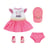 Baby born Jardin d'enfants Ensemble Tenue et Casquette 36 cm