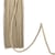 Bobine 30m cordelière polyester 2mm beige foncé