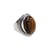 Bague Oeil de Tigre Argent 925 Manika T52 - Omsaé