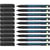 Lot de 10 marqueurs permanents pointe moyenne - SCHNEIDER - Maxx 224 - Noir